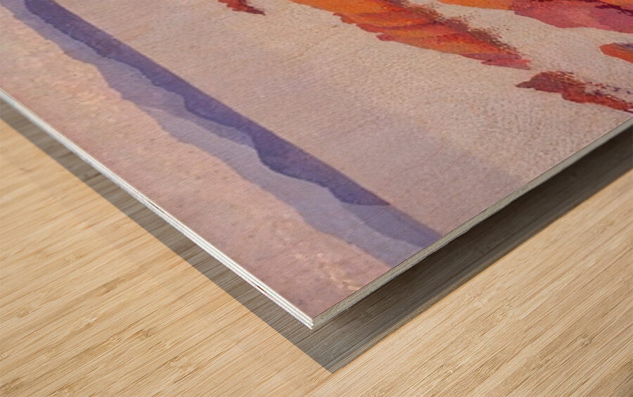 Henri Edmond Cross 52 Wood print