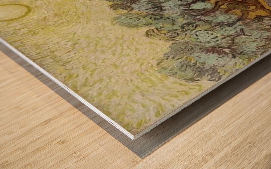 Vincent van Gogh 55 Impression sur bois