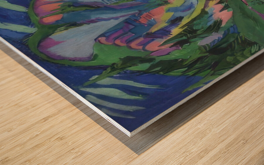 Ernst Ludwig Kirchner 5 Wood print