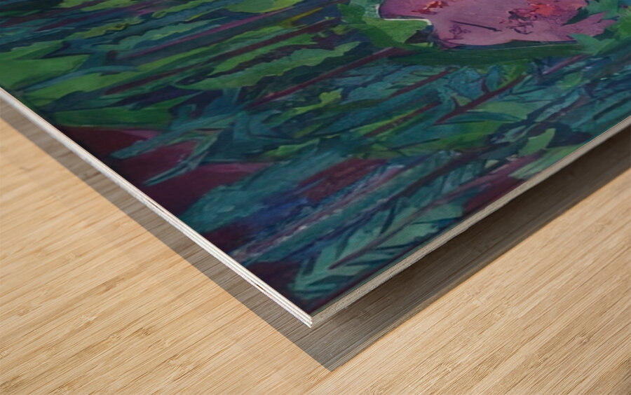 Ernst Ludwig Kirchner 6 Wood print