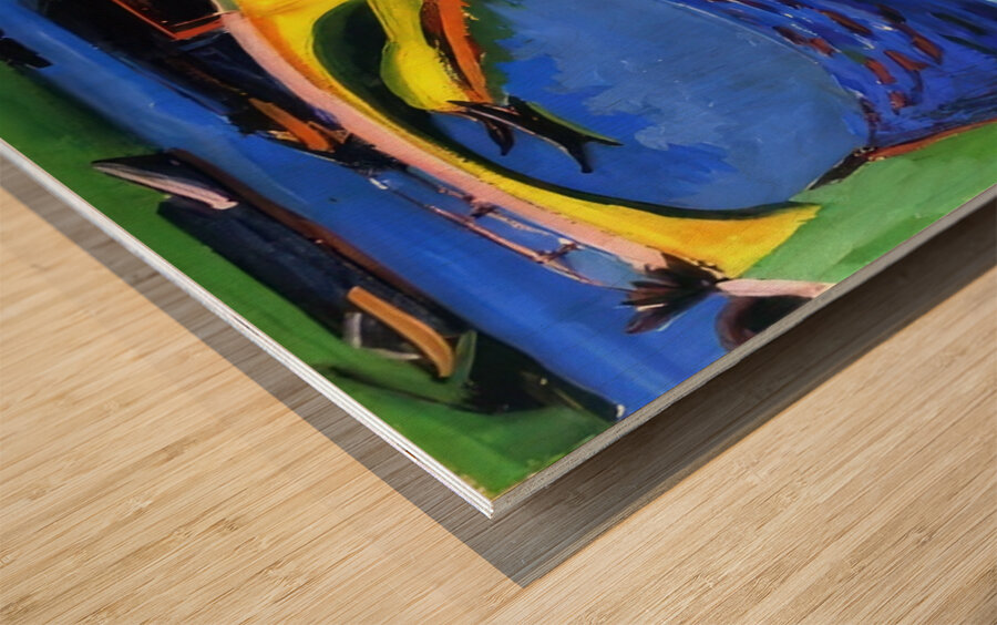 Ernst Ludwig Kirchner 7 Wood print