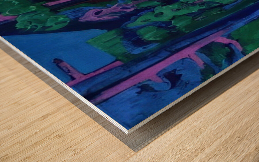 Ernst Ludwig Kirchner 11 Wood print