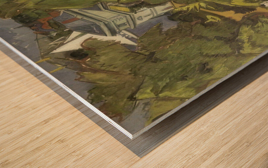 Ernst Ludwig Kirchner 12 Wood print