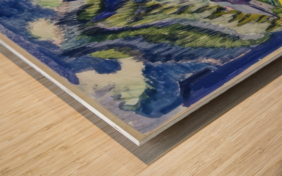 Ernst Ludwig Kirchner 15 Wood print