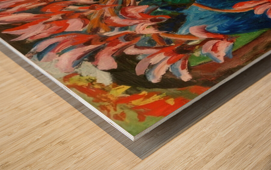 Ernst Ludwig Kirchner 21 Wood print