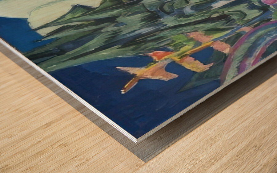 Ernst Ludwig Kirchner 24 Wood print