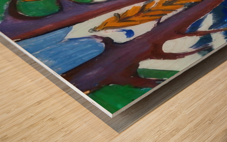 Ernst Ludwig Kirchner 29 Wood print