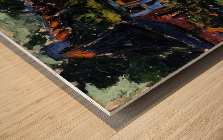 Ernst Ludwig Kirchner 37 Wood print