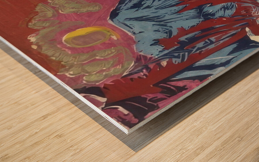 Ernst Ludwig Kirchner 41 Wood print