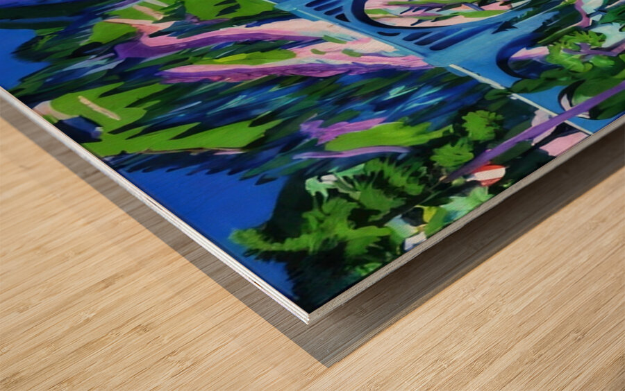 Ernst Ludwig Kirchner 43 Wood print