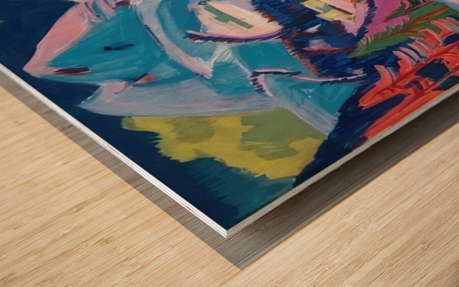 Ernst Ludwig Kirchner 45 Wood print