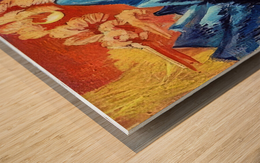 Ernst Ludwig Kirchner 47 Wood print