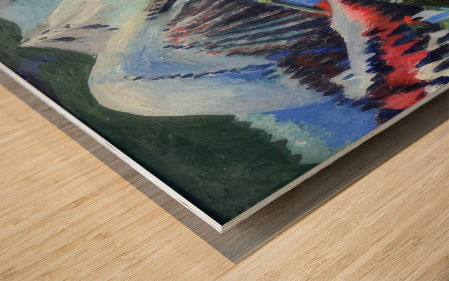 Ernst Ludwig Kirchner 51 Wood print