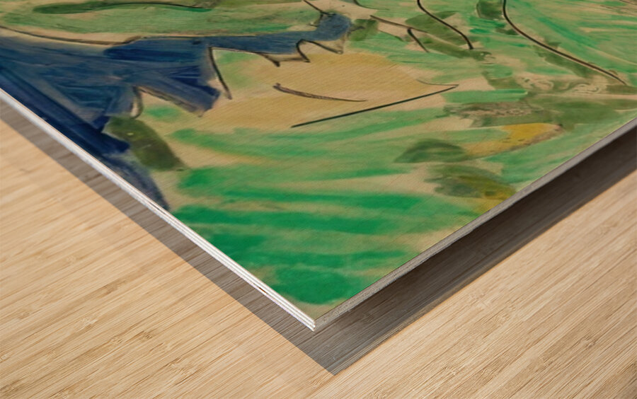 Ernst Ludwig Kirchner 52 Wood print