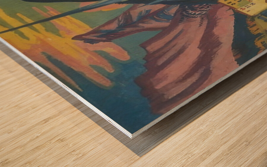 Ernst Ludwig Kirchner 56 Wood print