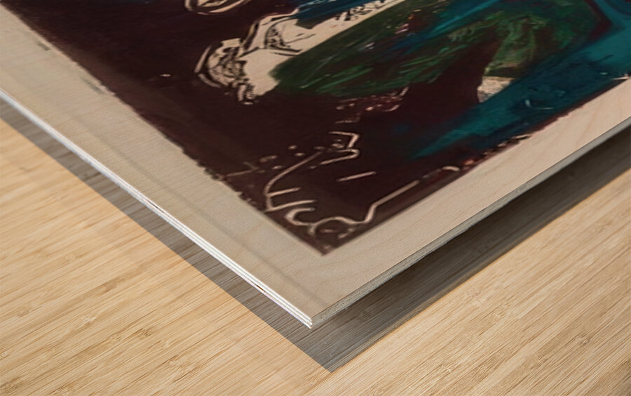 Ernst Ludwig Kirchner 57 Wood print