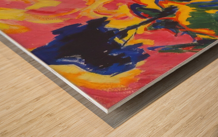 Ernst Ludwig Kirchner 65 Wood print