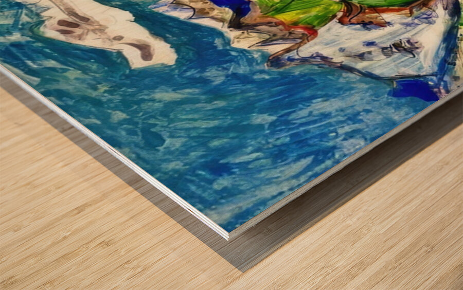 Ernst Ludwig Kirchner 69 Wood print