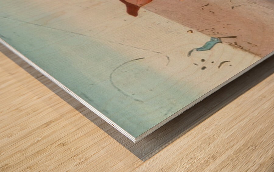 Salvador Dalí 50 Wood print