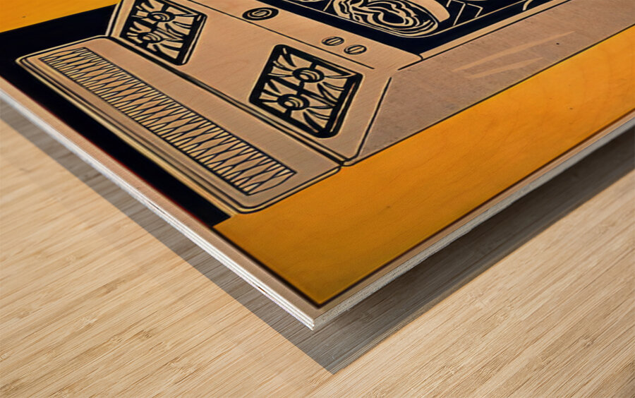 Roy Lichtenstein 2 Wood print