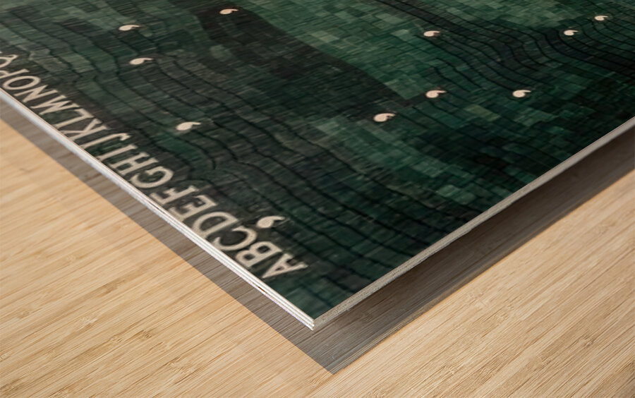 Roy Lichtenstein 13 Wood print