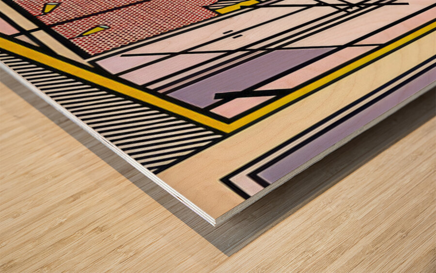 Roy Lichtenstein 15 Wood print