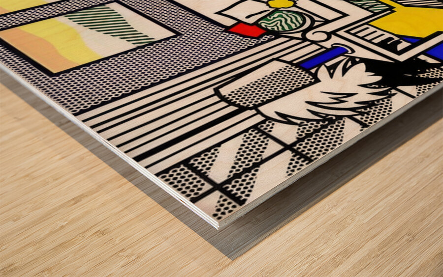 Roy Lichtenstein 20 Wood print