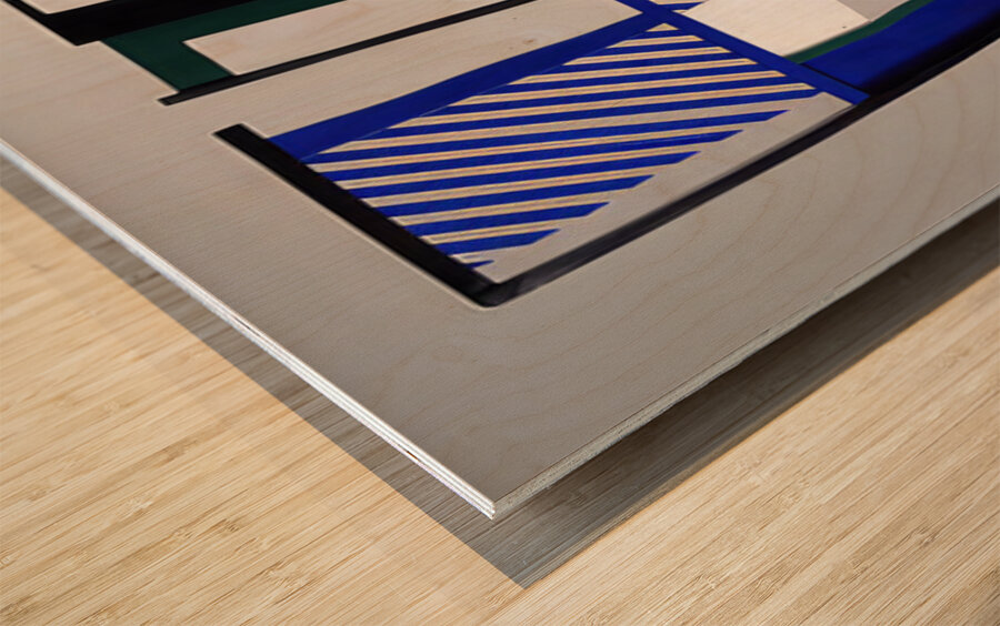 Roy Lichtenstein 25 Wood print