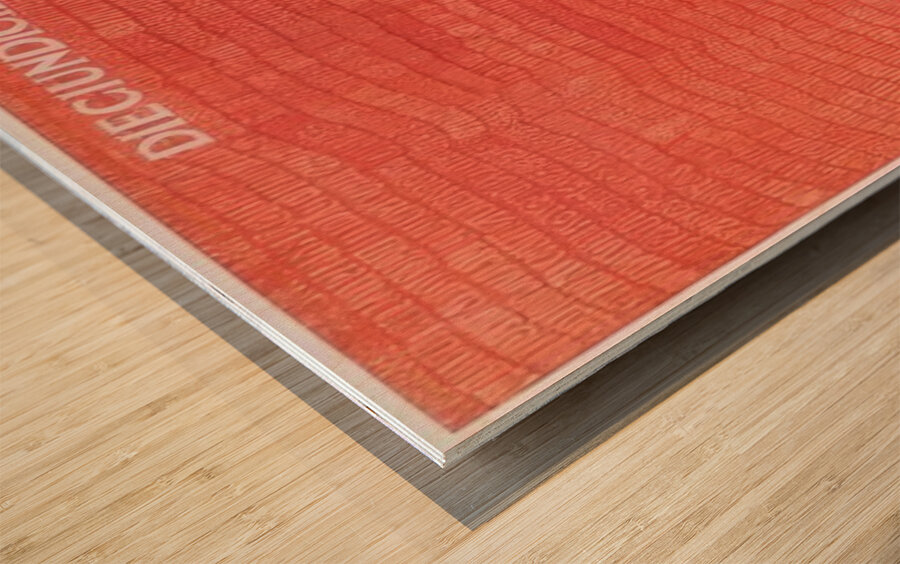 Roy Lichtenstein 28 Wood print