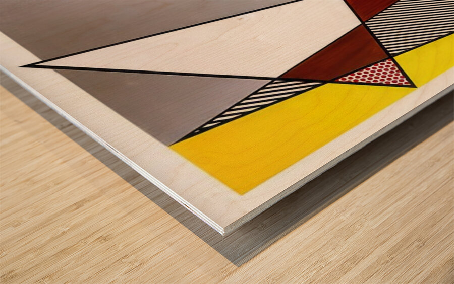 Roy Lichtenstein 29 Wood print