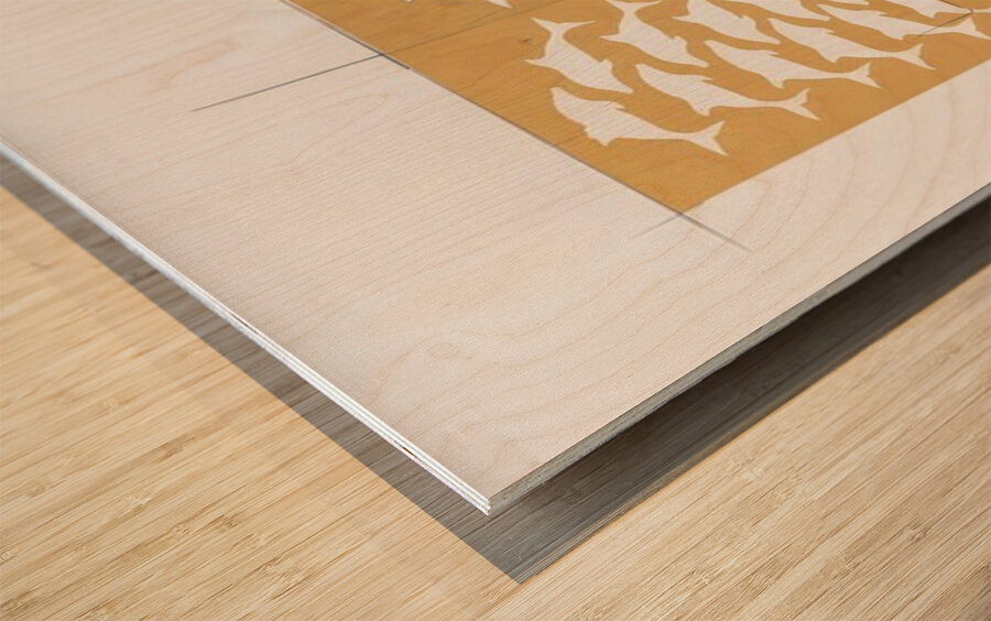 Roy Lichtenstein 32 Wood print