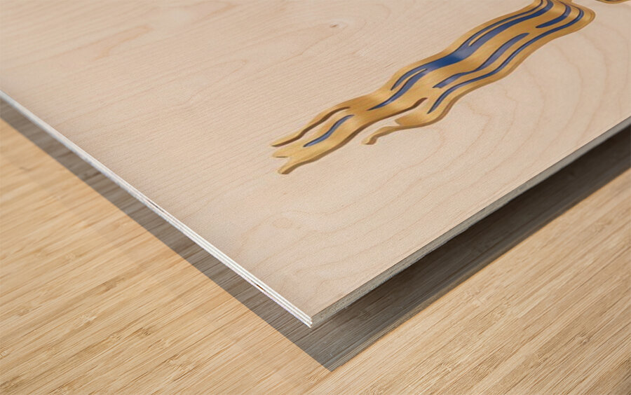 Roy Lichtenstein 38 Wood print