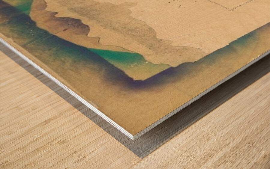 Roy Lichtenstein 43 Wood print