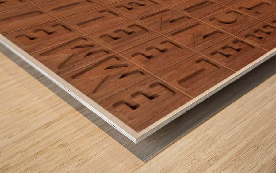 Roy Lichtenstein 44 Wood print