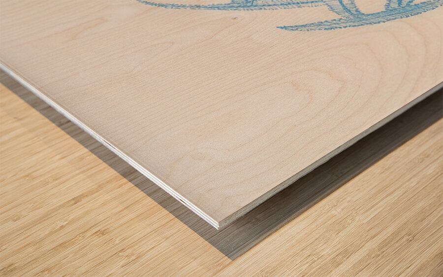 Mark Tobey 3 Wood print