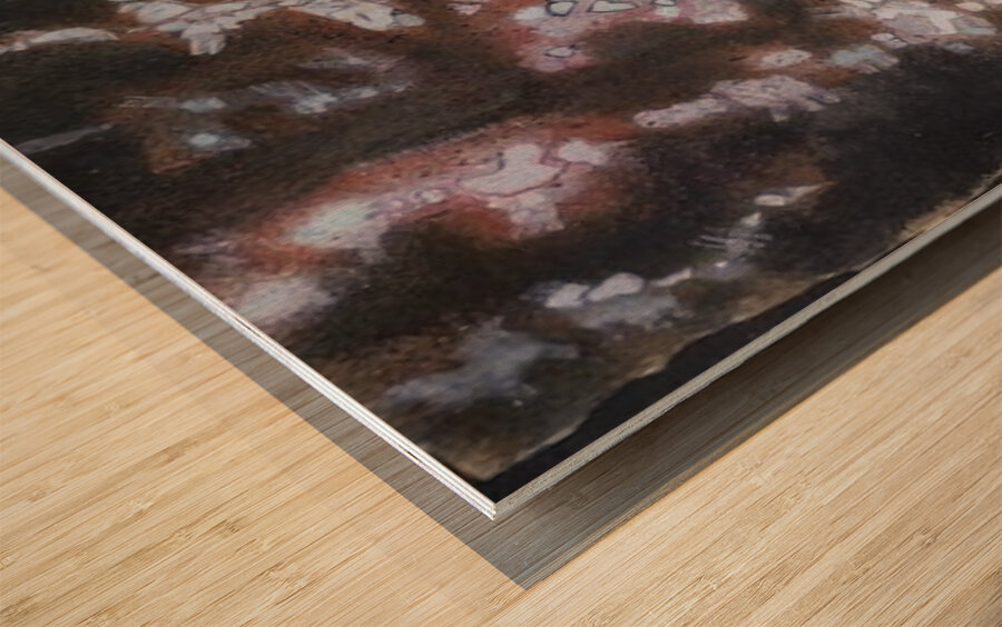 Mark Tobey 4 Wood print