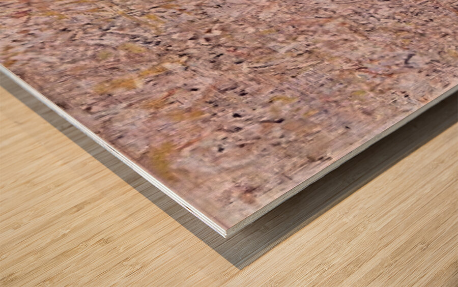 Mark Tobey 9 Wood print