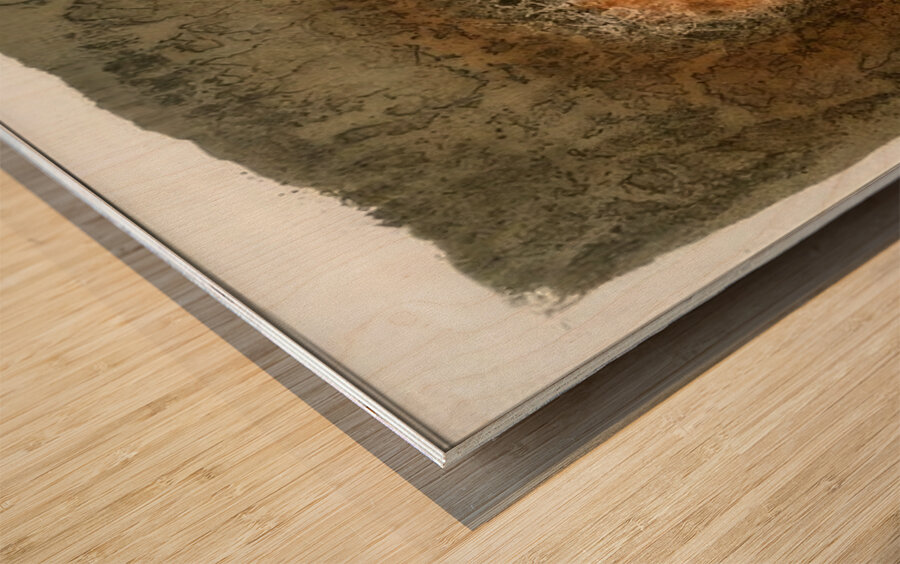 Mark Tobey 13 Wood print