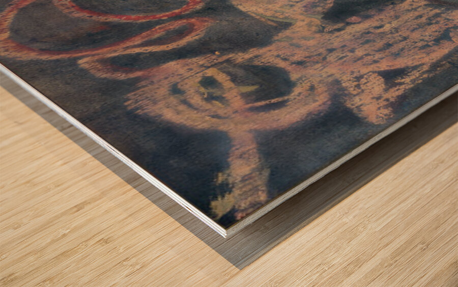 Mark Tobey 15 Wood print