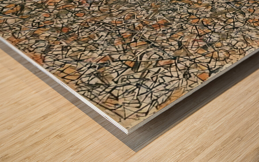 Mark Tobey 18 Wood print