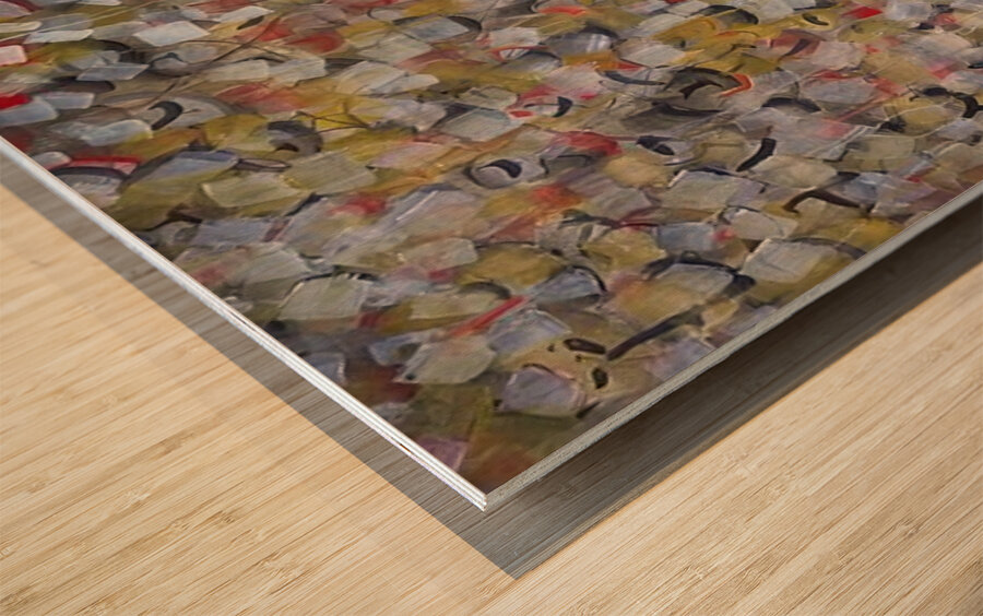 Mark Tobey 19 Wood print