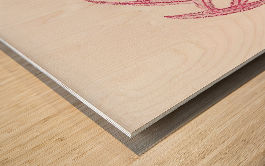 Mark Tobey 20 Wood print