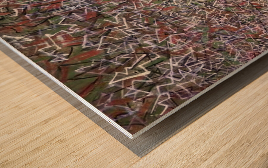 Mark Tobey 34 Wood print