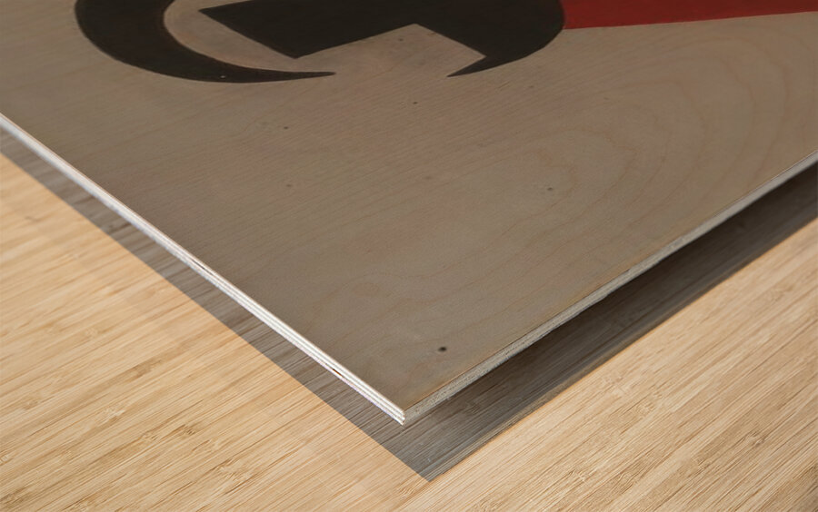 Mark Tobey 35 Wood print