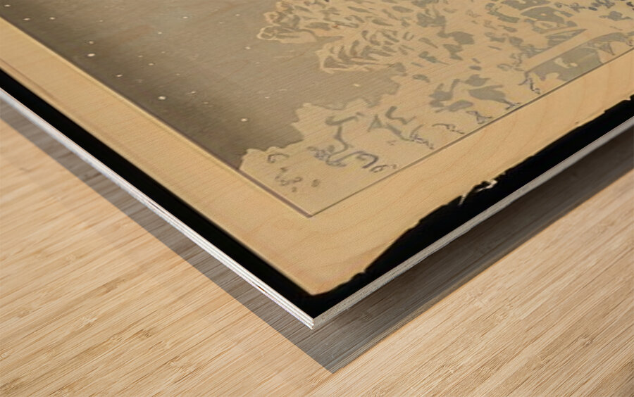 suchiya Koitsu 25 Wood print