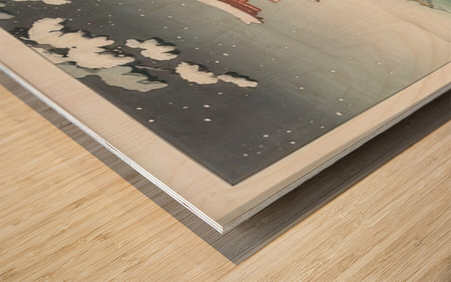 suchiya Koitsu 29 Wood print