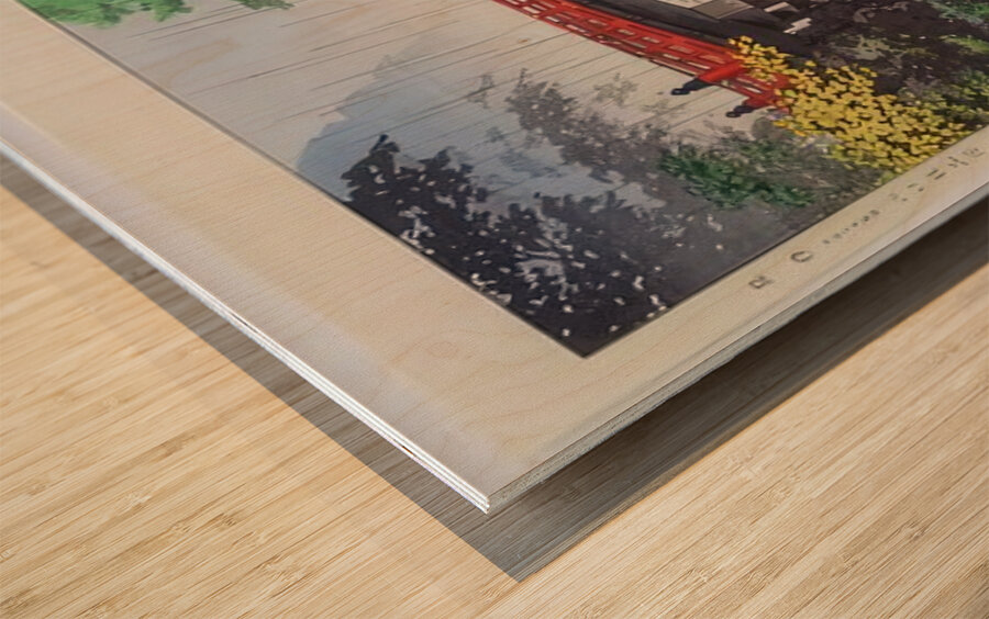 suchiya Koitsu 33 Wood print