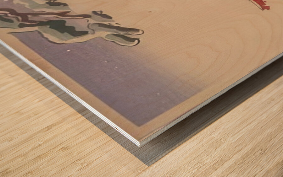 suchiya Koitsu 19 Wood print