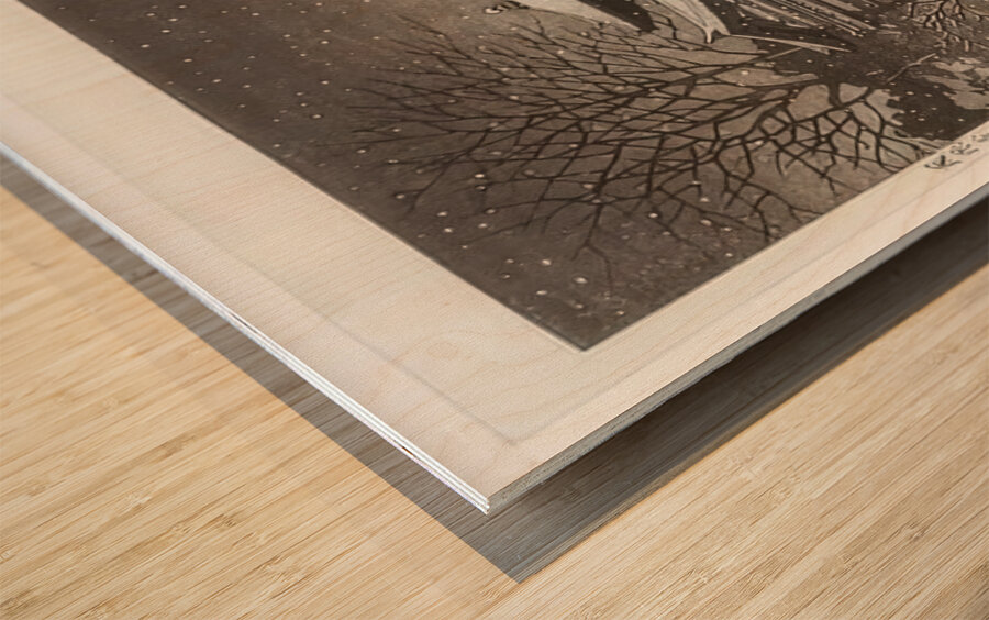 suchiya Koitsu 21 Wood print