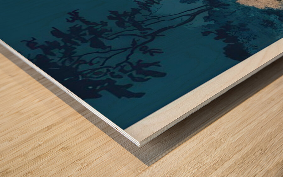 suchiya Koitsu 23 Wood print